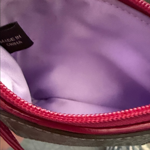 Coach Poppy Vintage Geometric Wristlet Clutch EUC - Picture 6 of 7